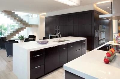 Manufacture Modern Flat Style Kitchen Cabinets for Wholesaler Builder