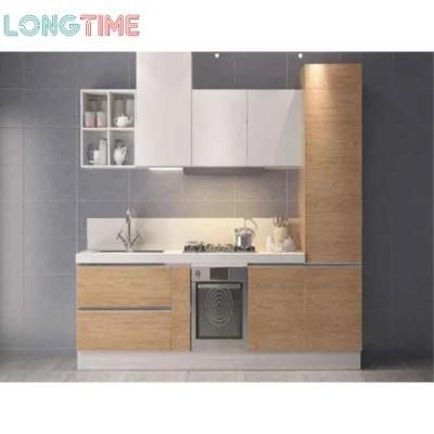 MDF Melamine Lacquer Door Home Furniture Kitchen Cabinet for Small Kitchen