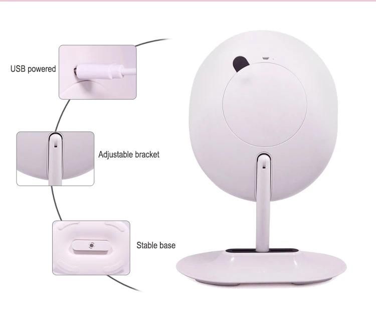 Body Motion Sensor Switch LED Makeup Lamp Mirror