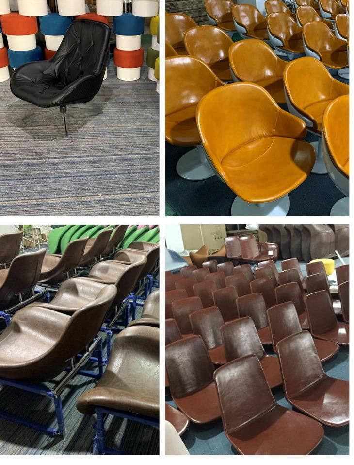 China Foshan Chair Factory Fiberglass Preston Scoop Leisure Waiting Chair