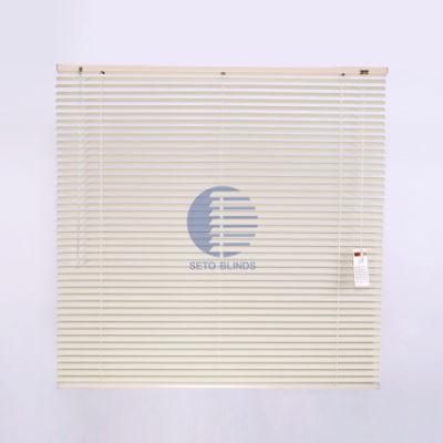 Customized Colorful Vinyl Horizontal 25mm Aluminum Venetian Blinds for Sale