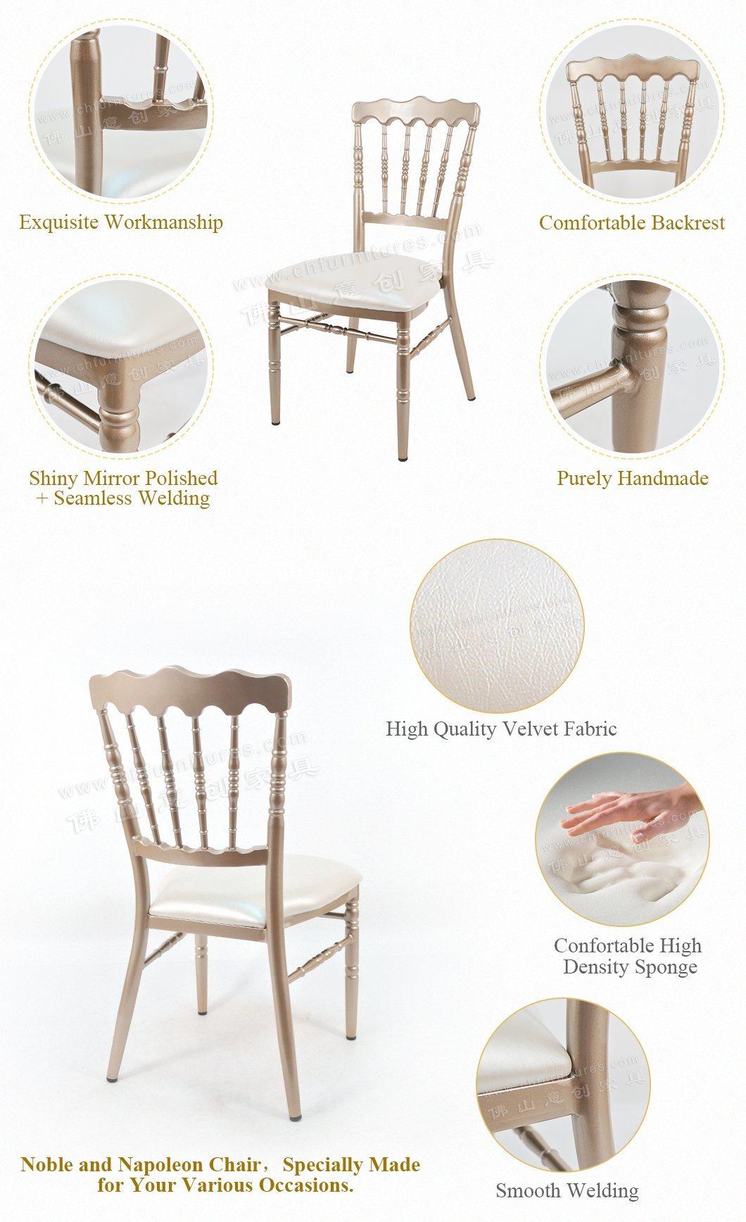 Hyc-A382 Cheap Stackable Wholesale Fancy Wedding Napoleon Chiavari Chair for Sale