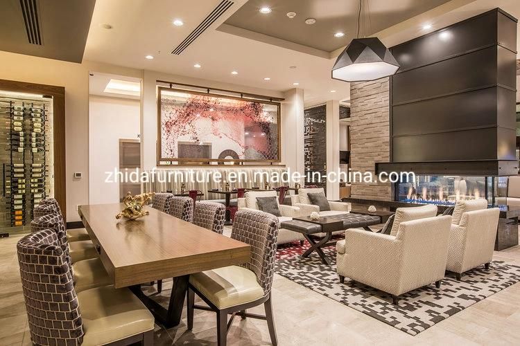 Lobby Lounge Living Room Sofa Set Furniture for 5 Strar Hotel with Luxury Modern Design