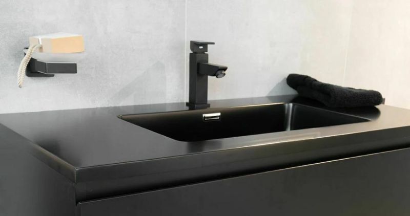 Vanity Unit + Washbasin Bathroom Furniture Set Washbasin Drawer Wall Cabinet