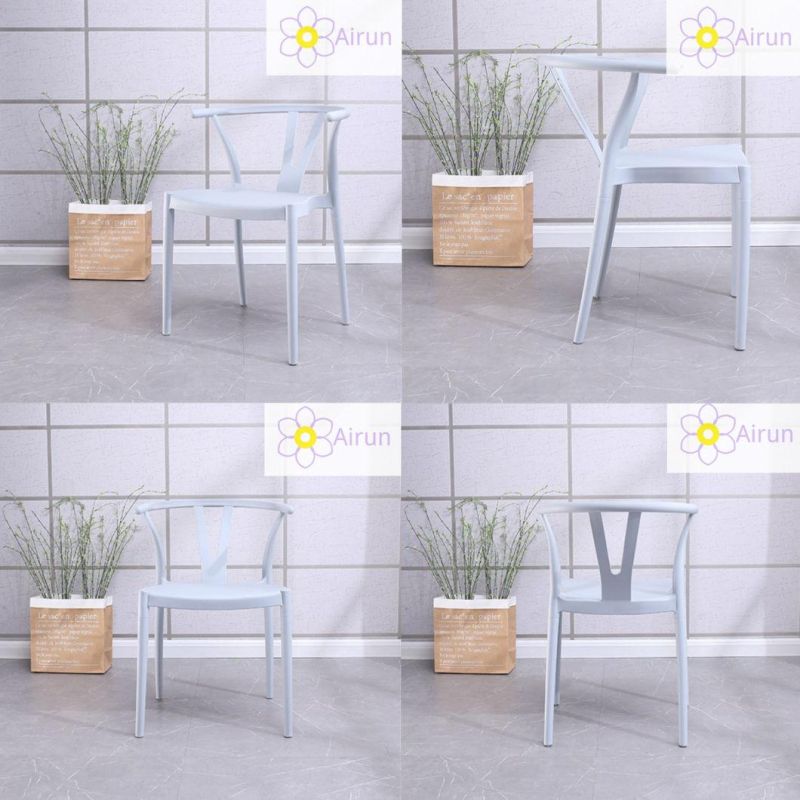 Wholesale Modern Stacking Plastic Chair Home Furniture Coffee Dining Chairs