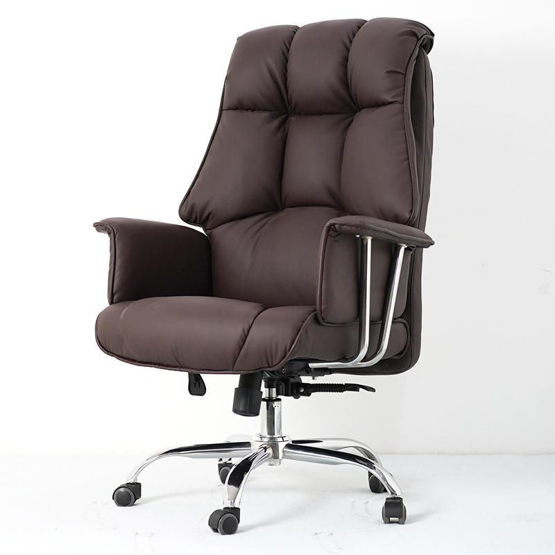 High Quality Soft Lumbar Steel Castors Armchir Office Chair Furniture
