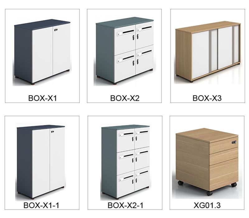 Modern Storage Two Doors Melamine Five Colors Office File Cabinet