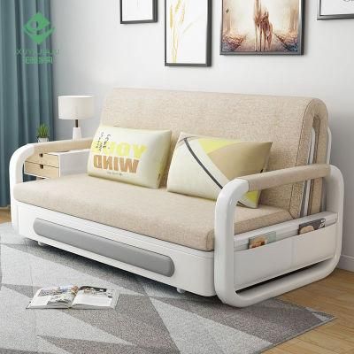 American Style Multi-Functional Hotel Sleeper Sofa Modern Design Lounge Salo Sofa Folding Leather Sofa Bed