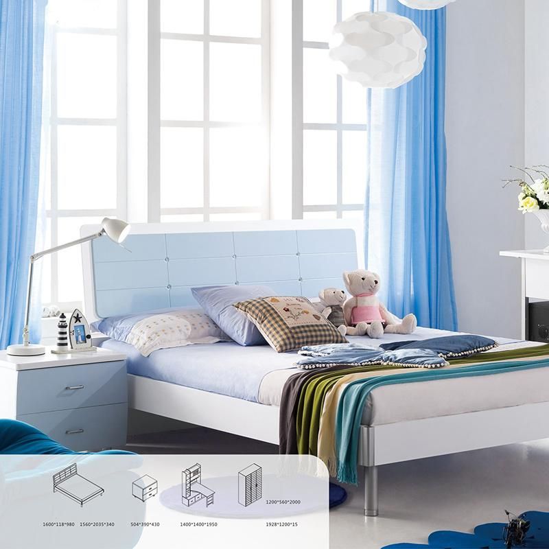 Home Furniture with Drawers Multi-Function Children Bedroom Furniture Children Bed