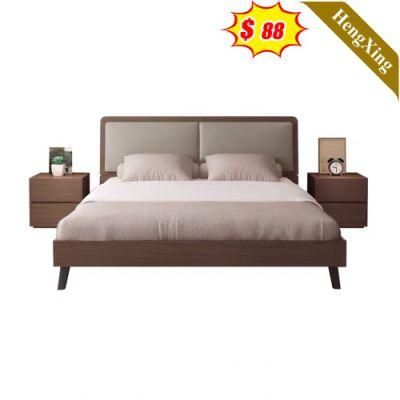 Hot Sale Modern Simple Design Compeleted Set Living Room Furniture Wardrobe Double Bed Bedroom Set
