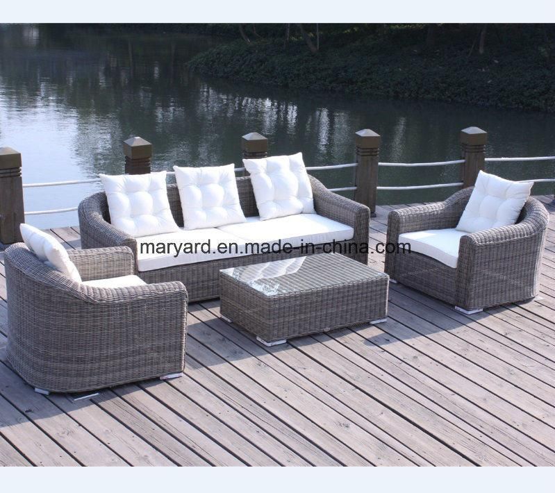 Outdoor Wicker Dining Table and Chair Garden Rattan Sofa Chair Modern Hotel / Home Terrace Furniture