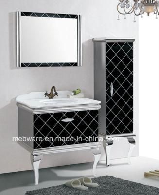 Black Board Stainless Steel Bathroom Cabinet