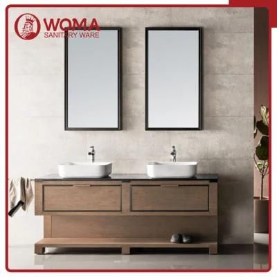 Bathroom Plywood Cabinet New Design Vanity (7046M)