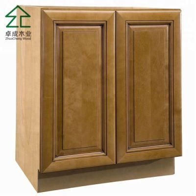 Assemble USA Modular Cheap Kitchen Cabinets Wood for Construction Building