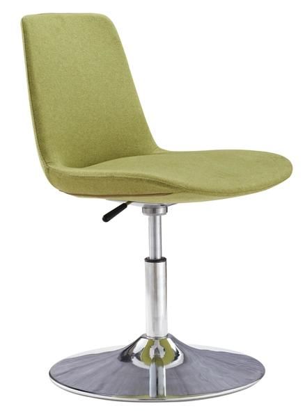 Adjustable Rolling Bar Stool with Backrest