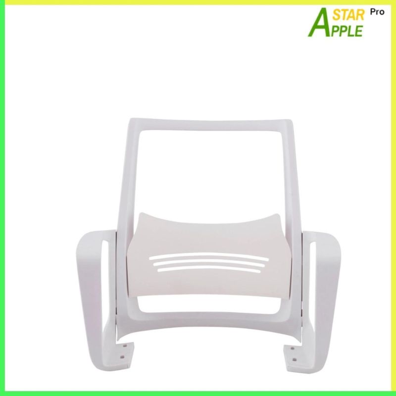 Office Plastic Chair with Five-Star White Nylon Base