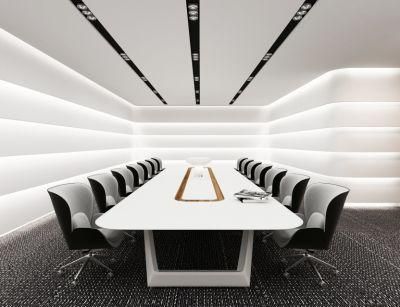 Most Popular White Solid Surface Meeting Conference Table