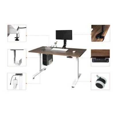 Dual Motors Electric Height Adjustable Sit Stand Standing Desk