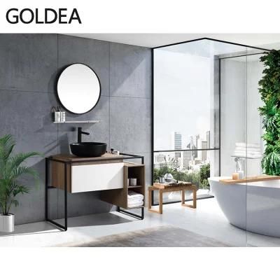 2022 New Wholesale Bathroom Vanity China Manufacture Bathroom Vanity Cabinet with Mirror