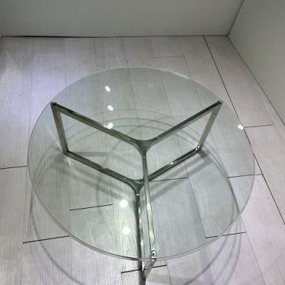 New Modern Sunlink Center Glass Coffee Hotel Furniture Tea Table with Factory Price