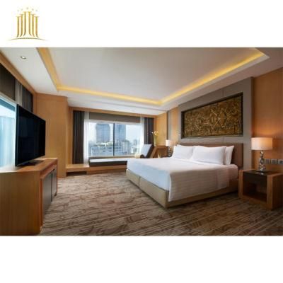 Export Guest Room Manufacturer Modern 5 Star Wooden Hotel Bedroom Furniture Set