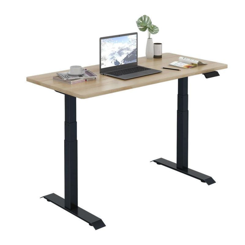 Office Furniture Dual Motors Height Adjustable Standing Standing Desk Home Office Electric Sit Stand Lifting Desk