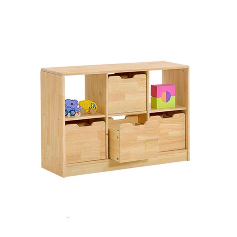 Hot Sale Wooden Modern Kids Furniture, Nursery and Daycare School Kids Toy Storage Cabinet, Preschool and Kindergarten Classroom Furniture