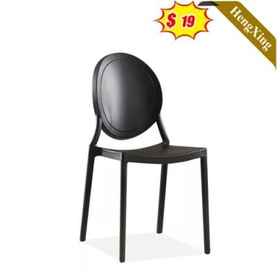 Popular Sale Outdoor Colorful Plastic Leisure Stacking Garden Cafe Dining Room Chair