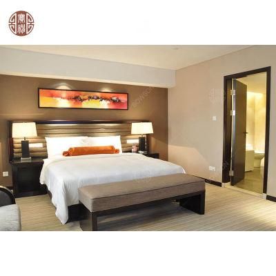 Wooden Modern Style Bedroom Set of Hotel Furniture for Sale