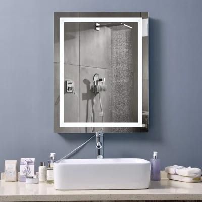 Aluminum Framed Bath Bathroom Decoraitive Lighted LED Mirror with Sensor Switch