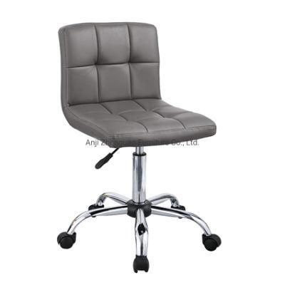 Modern PU Padded Swivel Gas Lift Desk Chair with Five-star Base with Wheels (ZG17-068)