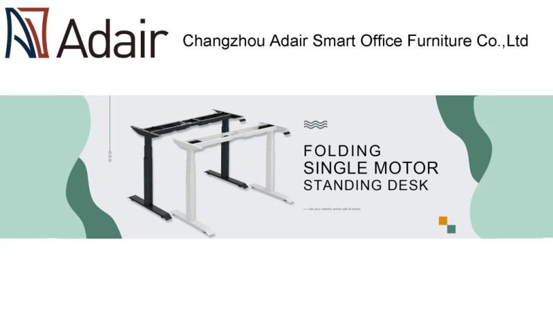 Height Adjustable Standing Standing Desk Home Office Electric Sit Stand Lifting Desk