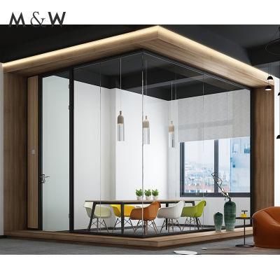 Morden Style Standard Office Furniture Dimension Personal Modern System Size Design Partition Glass Office Cubicle