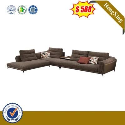 Modern Style Wooden Home Living Room Furniture Chair Leather Office Sofa