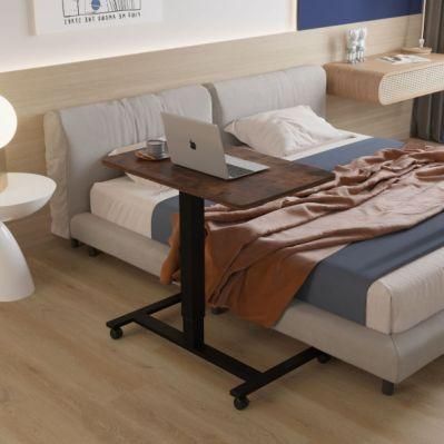 Simple Modern Bedroom Height Adjustable Office Laptop Desk Round Table Adjustable Lifting Home Desk