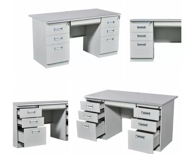 Drawers Modern Lock Office Furniture with Computer Desk Study Table