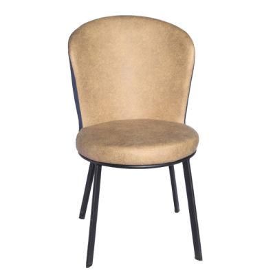 Nordic Modern Luxury Design Furniture Round Dining Chair Kitchen Dining Room