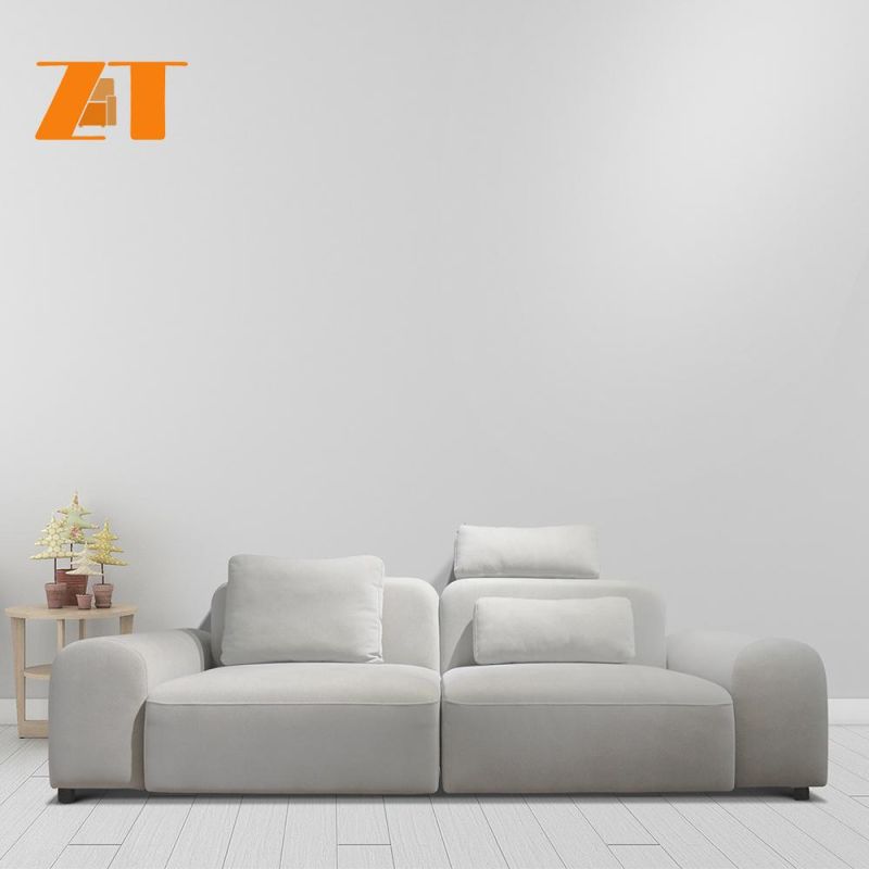 Living Room Furniture Sofa Set Sectional Modular Sofa Fabric Square Couch Sofa