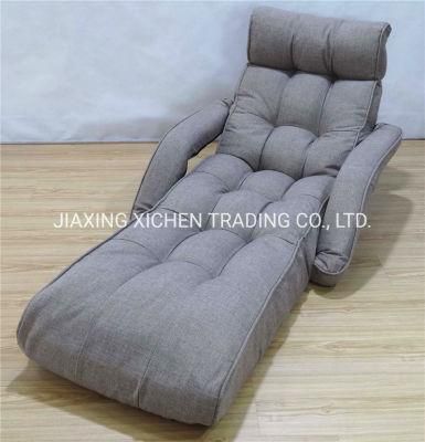 Light Grey Japanese Tatami Leisure Sofa Chair