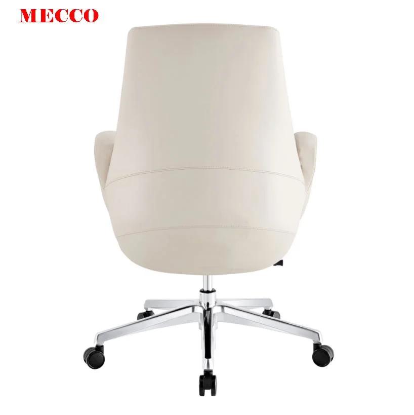 MID Back Luxury Visitor Chair High End Leather Office Chair