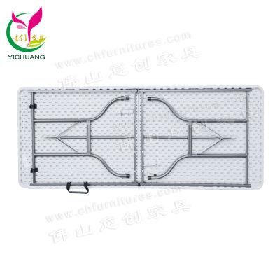 Hyc-PT04 Wedding Garden Folding Outdoor Plastic Table for Sale
