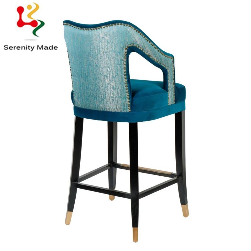 Modern Commercial Restaurant Furniture High Bar Stool Chair