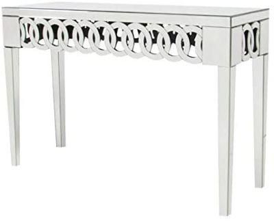 Bright Luxury Modern Mirrored Dressing Table for Bedroom