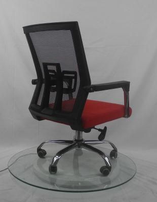 Colorful Mesh Backrest and Sponge Cushion Swivel and Adjustable Office Chair
