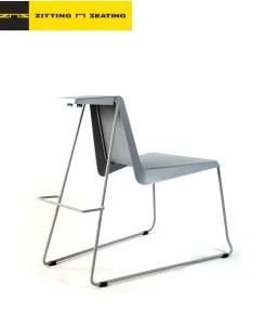 Plover Series Customized Plastic Folding Furniture School Dining Hotel Bar Chair with Armrest