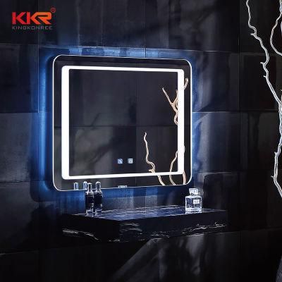 LED Bathroom Mirror Defogging Smart Touch Mirror