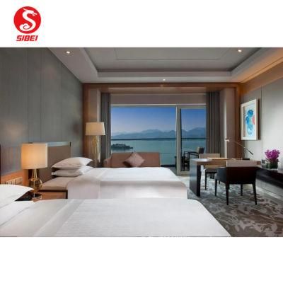 Modern King Bed Bedroom Set 5 Star Villa Apartment Resort Hotel Room Furniture Set
