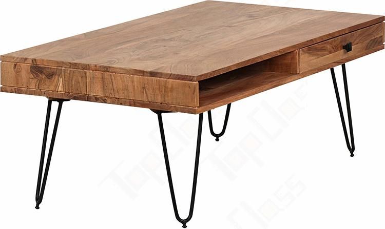 Modern Multifunctional Coffee Table with Drawer