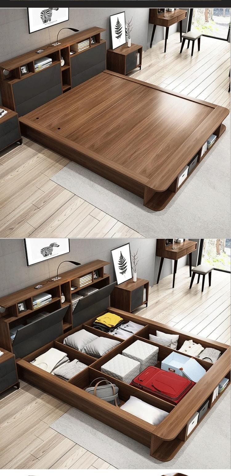 Modern and Fashion Export Package Customized Disassembly Wall Bed