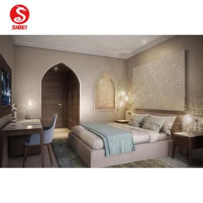 5 Star Saudi Shaza Makka Hotel Designer Like King Bed Chinese Modern Wooden Hotel Home Bedroom Living Room Sofa Furniture